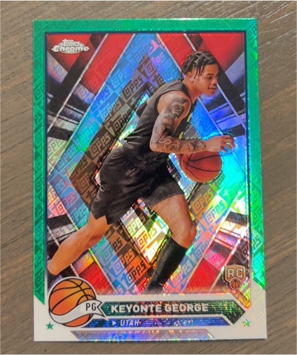 2023-24 Topps Chrome #153 Keyonte George — front
