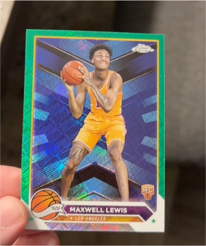 2023-24 Topps Chrome #16 Maxwell Lewis — front