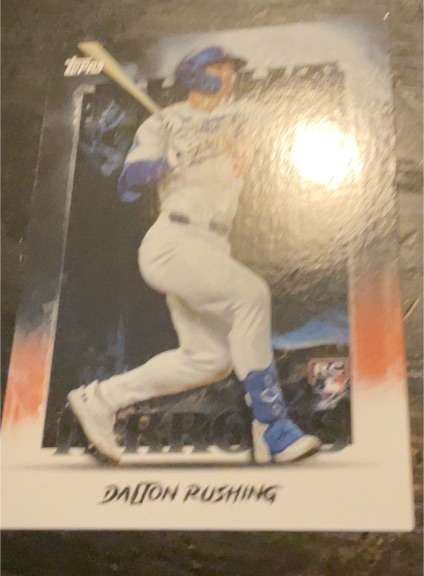 2025 Topps Update #NT-24 Dalton Rushing Night Terrors — front