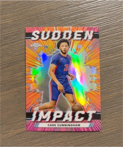 2023-24 Topps Chrome #SI-13 Cade Cunningham Sudden Impact — front