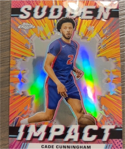 2023-24 Topps Chrome #SI-13 Cade Cunningham Sudden Impact — front