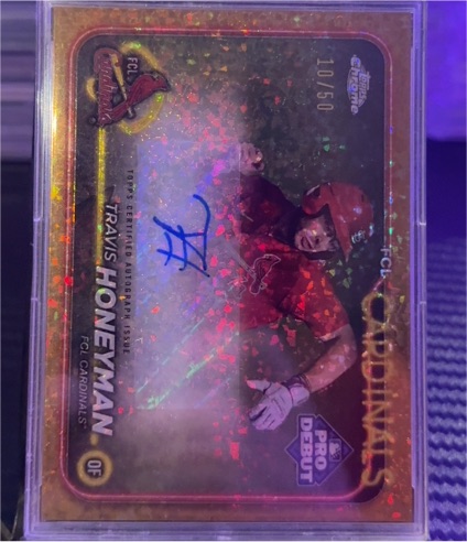 2024 Topps Pro Debut #10/50 Travis Honeyman — front