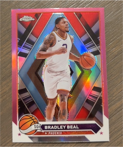 2023-24 Topps Chrome #108 Bradley Beal — front