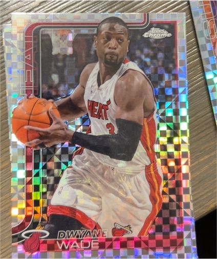 2025-26 Topps Chrome #241 Dwyane Wade — front