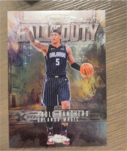 2025 Topps Chrome #BD-14 Paolo Banchero — front