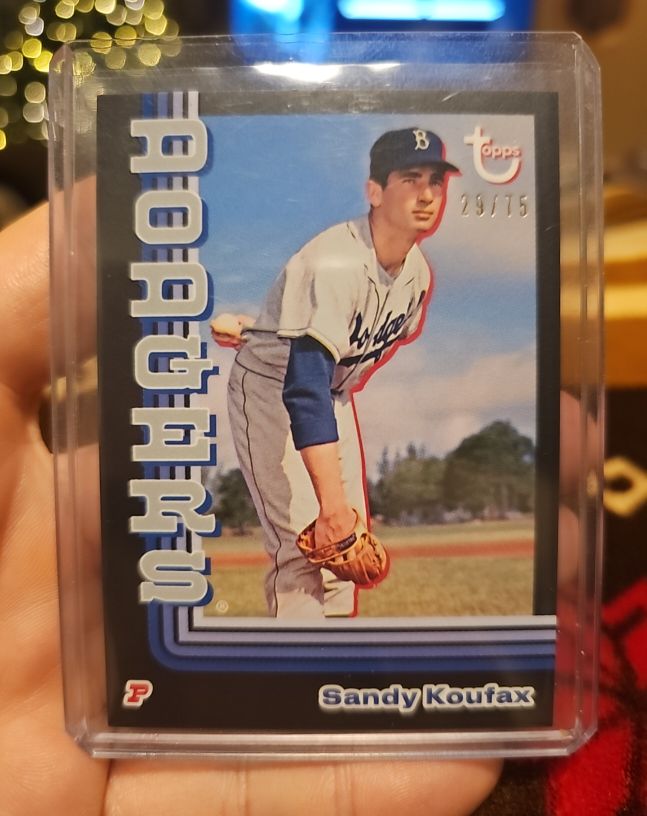 2024 Topps Brooklyn Collection #2 Sandy Koufax — front