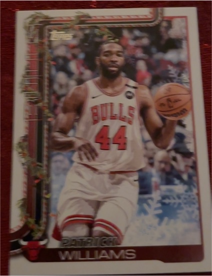 2025-26 Topps #38 Patrick Williams Chicago Bulls — front