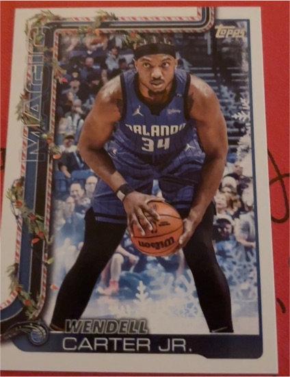 2025-26 Topps Holiday #H71 Wendell Carter Jr. — front