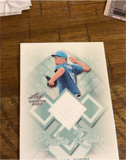 2024 Leaf Trinity Rookie Relics #RR-26 — front