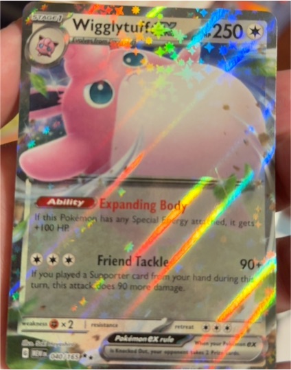2023 Pokémon TCG Scarlet & Violet 151 #040 Wigglytuff ex — front
