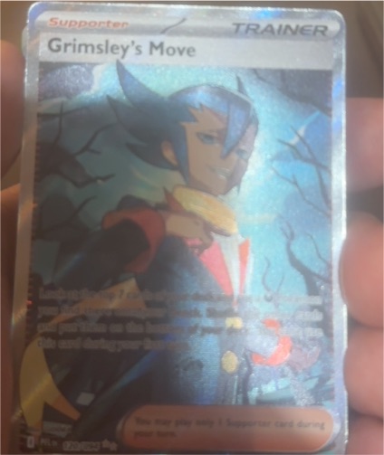 2025 Pokémon Phantasmal Flames #120 Grimsley's Move — front