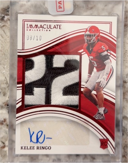 2023 Panini Immaculate Collection #08/10 Kelee Ringo — front
