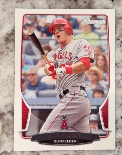 2013 Bowman #121 Mike Trout — front