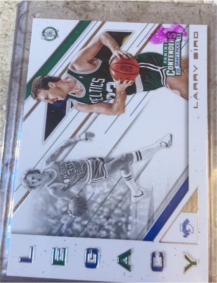 2018 Panini Contenders Draft Picks Legacy Larry Bird — front