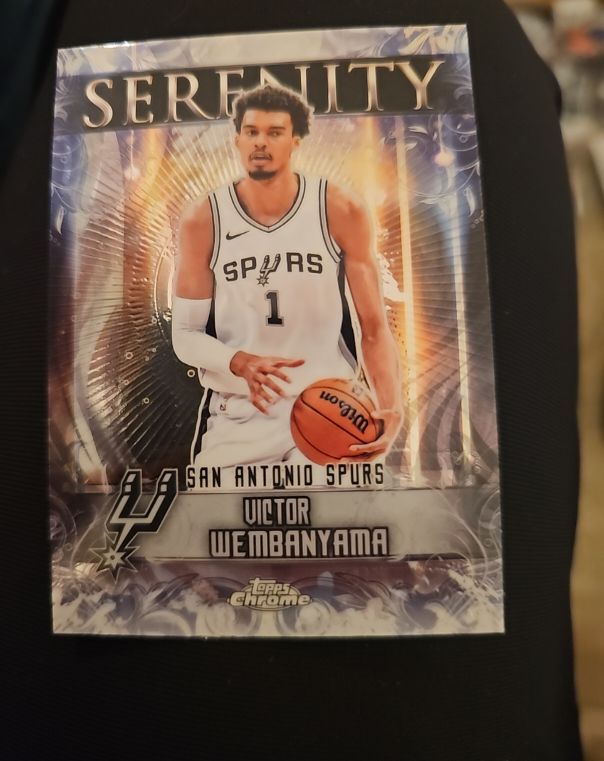 2025-26 Topps Chrome #SY-1 Victor Wembanyama Serenity — front