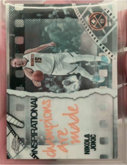 2025-26 Topps Chrome Basketball #IP-8 Nikola Jokic Inspirational — front