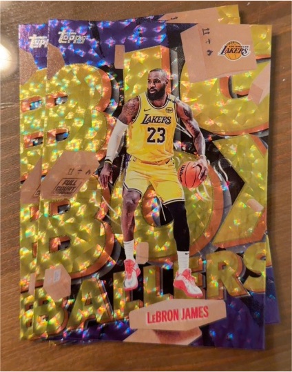 2025-26 Topps Basketball #BB-26 LeBron James Big Box Ballers — front