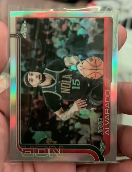 2025-26 Topps Chrome #144 Jose Alvarado — front