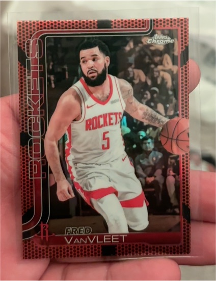 2025-26 Topps Chrome #66 Fred VanVleet — front