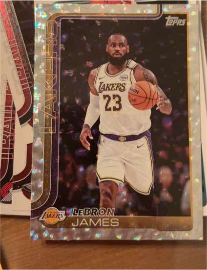 2025-26 Topps #150 LeBron James — front