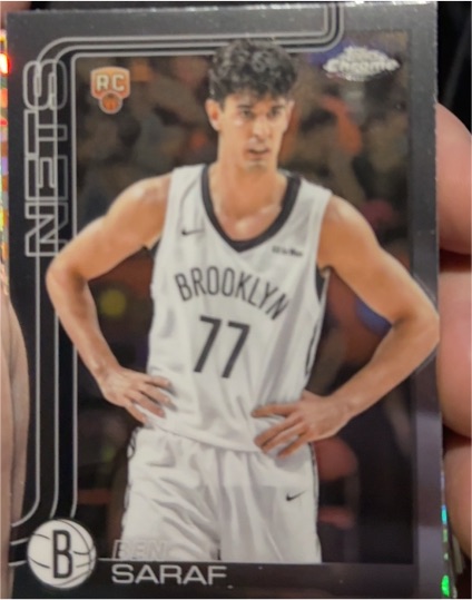 2025-26 Topps Chrome #276 Ben Saraf — front