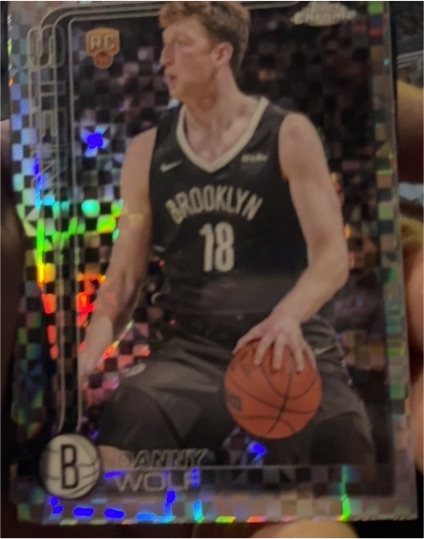 2025-26 Topps Chrome #277 Danny Wolf — front