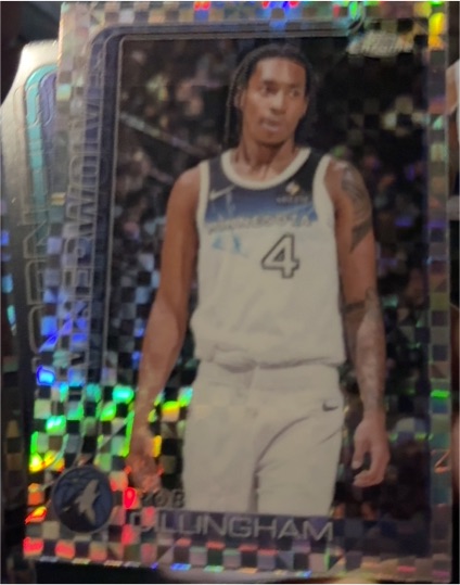 2025-26 Topps Chrome #162 Rob Dillingham — front