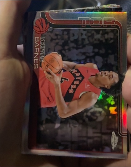 2025-26 Topps Chrome #203 Scottie Barnes — front