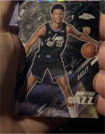 2025-26 Topps Chrome #GT-20 Ace Bailey Go Time Insert Rookie — front