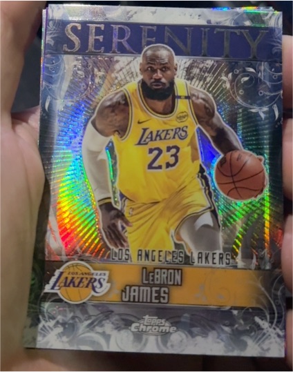 2025-26 Topps Chrome #SY-2 LeBron James Serenity — front