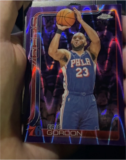 2025-26 Topps Chrome #184 Eric Gordon — front