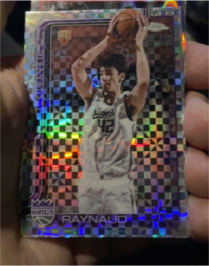 2025-26 Topps Chrome #293 Maxime Raynaud — front