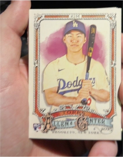 2025 Topps Allen & Ginter #71 Hyeseong Kim — front