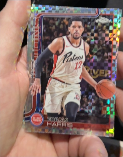 2025-26 Topps Chrome #6 Tobias Harris — front