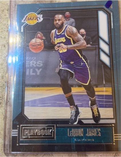 2020-21 Panini Chronicles Playbook #178 LeBron James — front