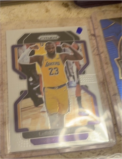 2021-22 Panini Prizm #91 LeBron James — front