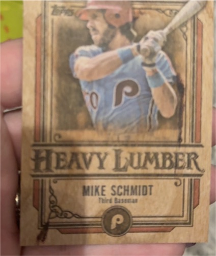 2025 Topps Heavy Lumber #HL-?? Mike Schmidt — front