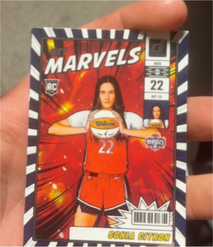2025 Panini Donruss WNBA Net Marvels #4 Sonia Citron — front