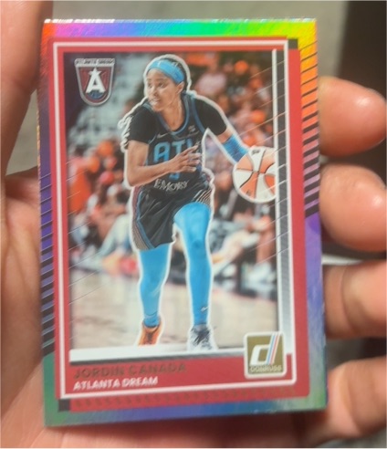 2025 Panini Donruss WNBA #18 Jordin Canada — front