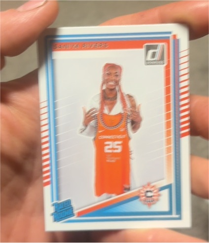 2025 Panini Donruss WNBA #92 Saniya Rivers — front