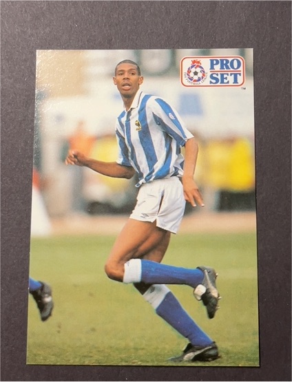 1990 Pro Set English League Soccer Card — front