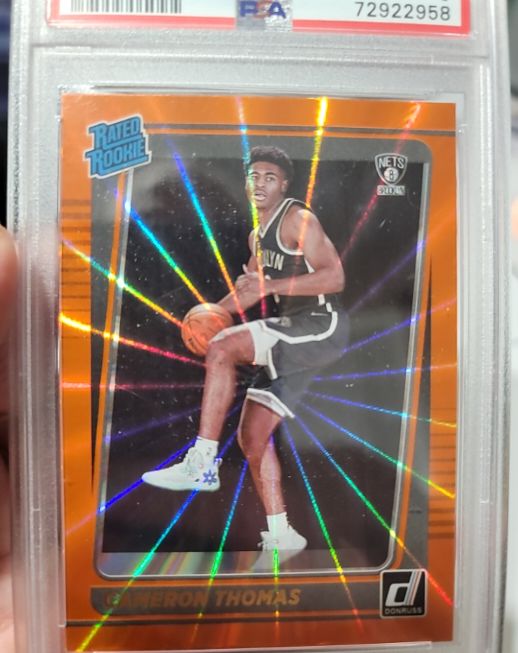 2021-22 Panini Donruss #203 Cameron Thomas — front