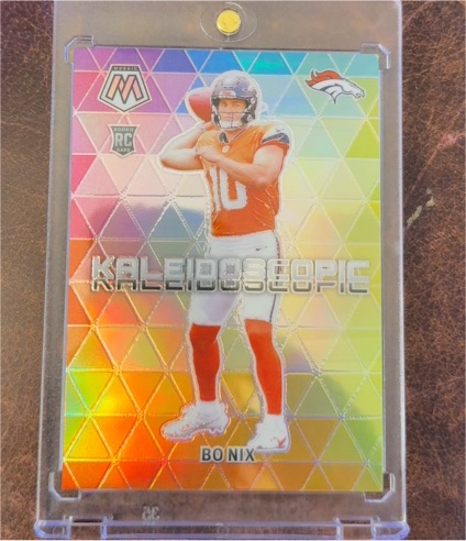 2024 Panini Mosaic #19 Bo Nix — front