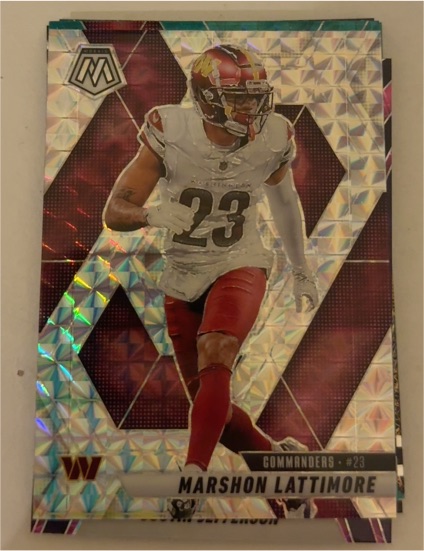 2025 Panini Mosaic #7 Marshon Lattimore — front