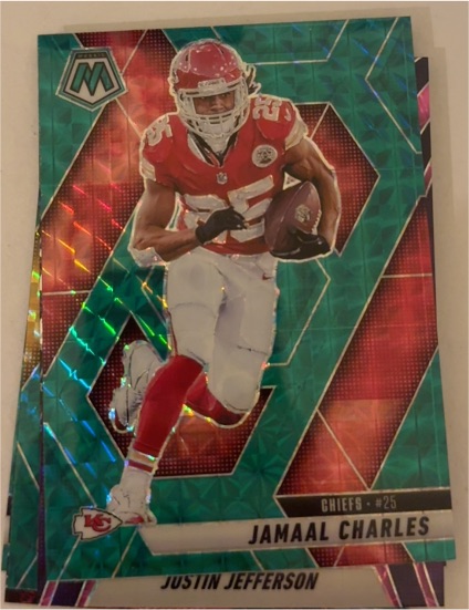 2025 Panini Mosaic #25 Jamaal Charles — front