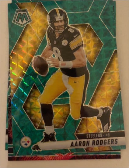 2025 Panini Mosaic #243 Aaron Rodgers — front