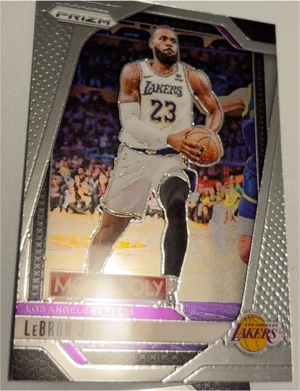 2024-25 Panini Prizm Monopoly #43 LeBron James — front