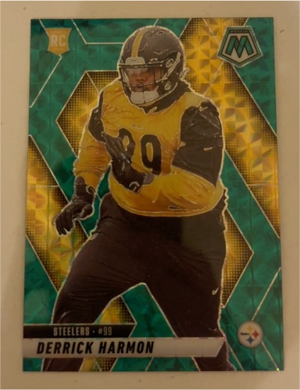 2025 Panini Mosaic #RC Derrick Harmon — front
