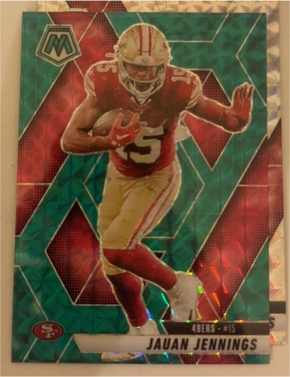 2025 Panini Mosaic #142 Jauan Jennings — front