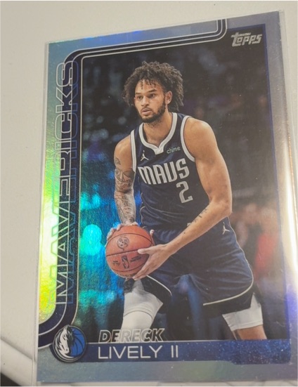 2025-26 Topps #172 Dereck Lively II — front